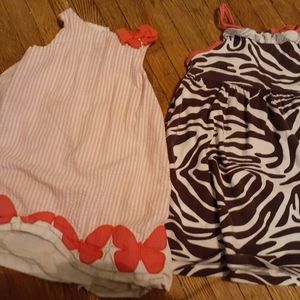 2 size 3t girl's dresses